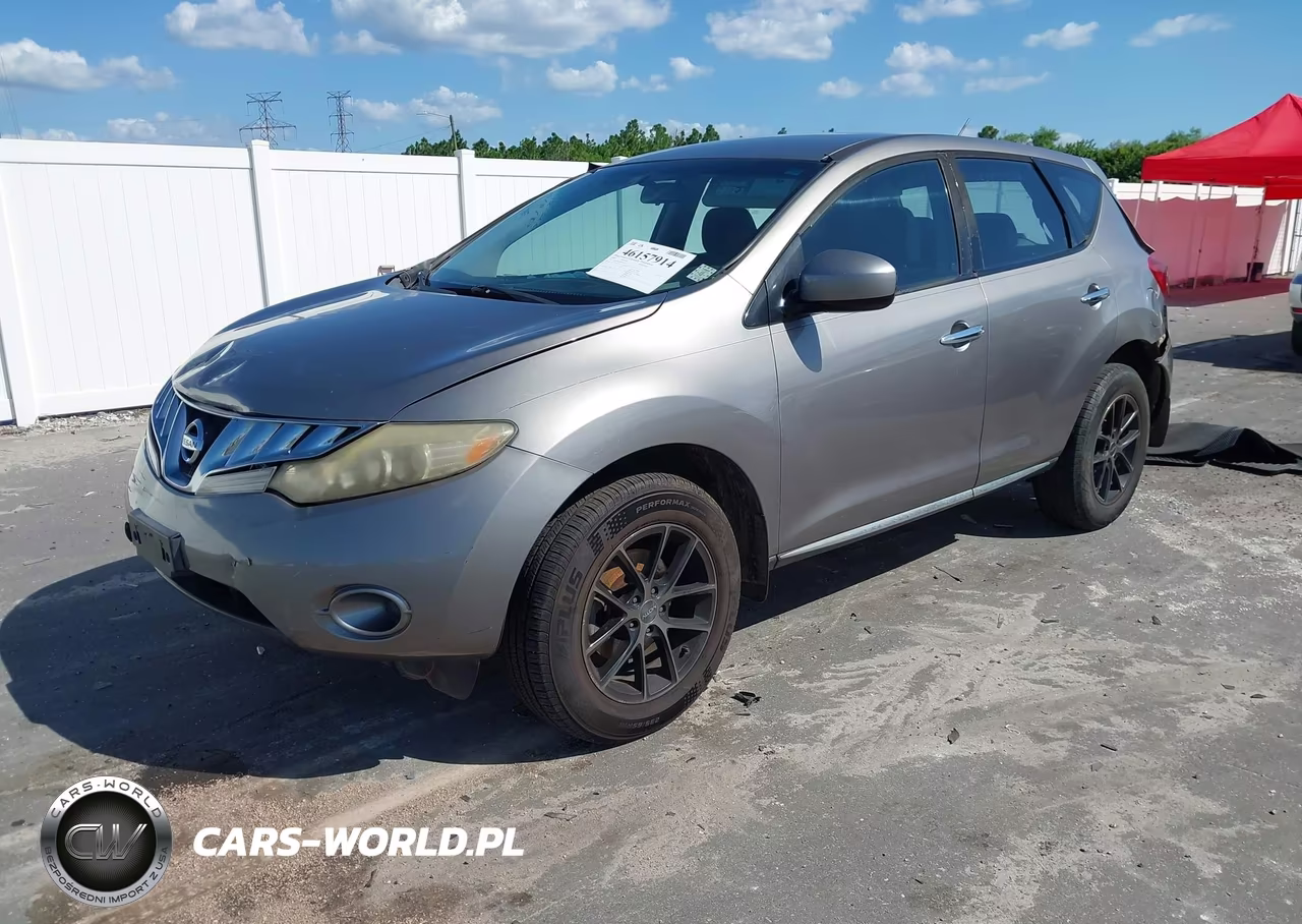 2009 Nissan Murano S VIN:JN8AZ18U99W030376 - 2
