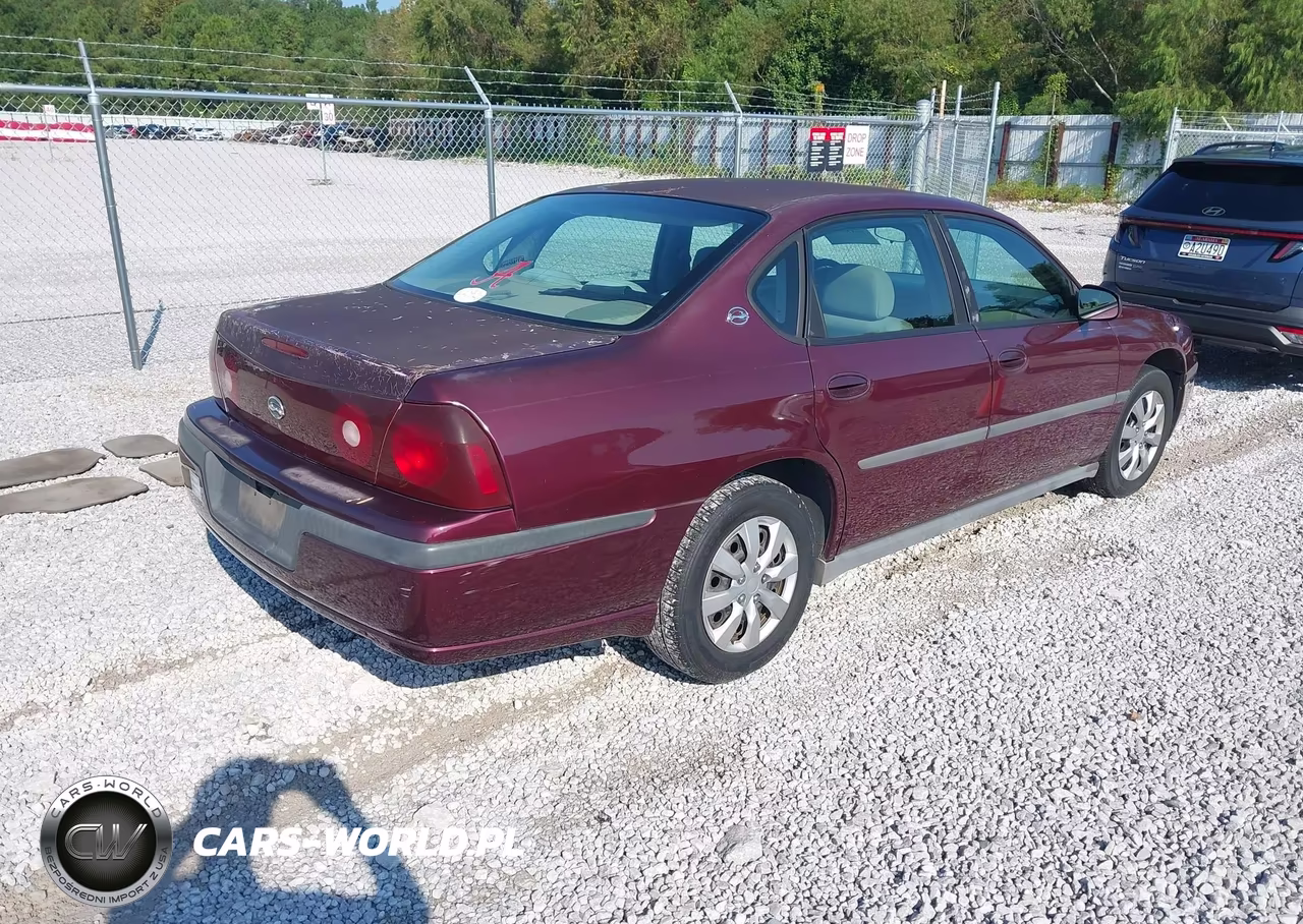 2003 Chevrolet Impala VIN:2G1WF52EX39217945 - 4