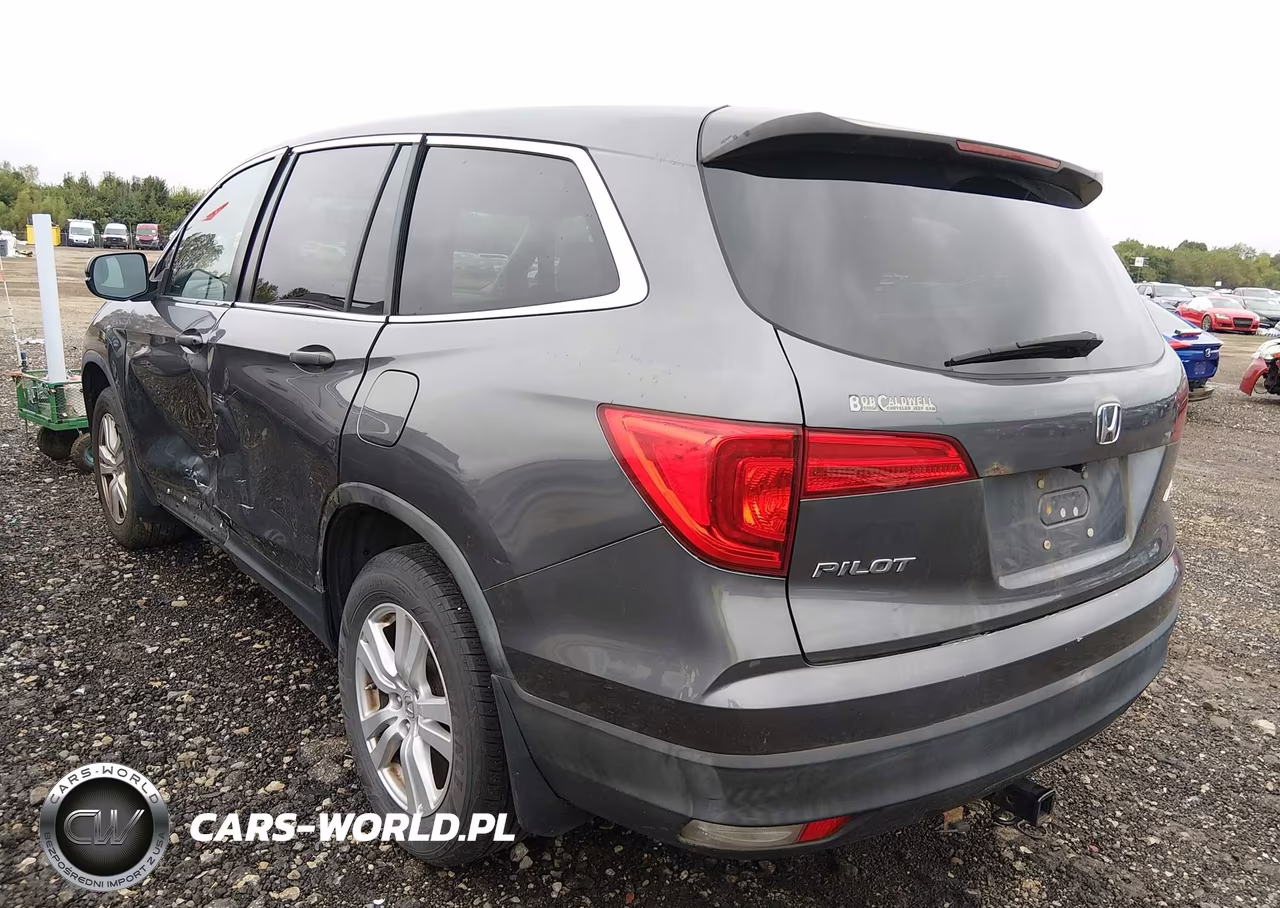 2016 Honda Pilot Lx VIN:5FNYF6H14GB079931 - 3
