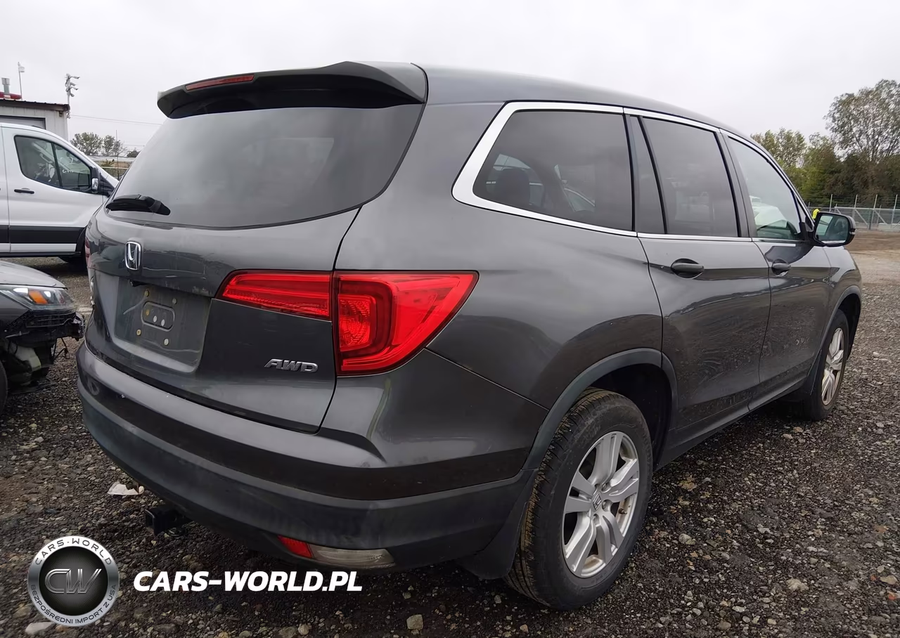 2016 Honda Pilot Lx VIN:5FNYF6H14GB079931 - 4
