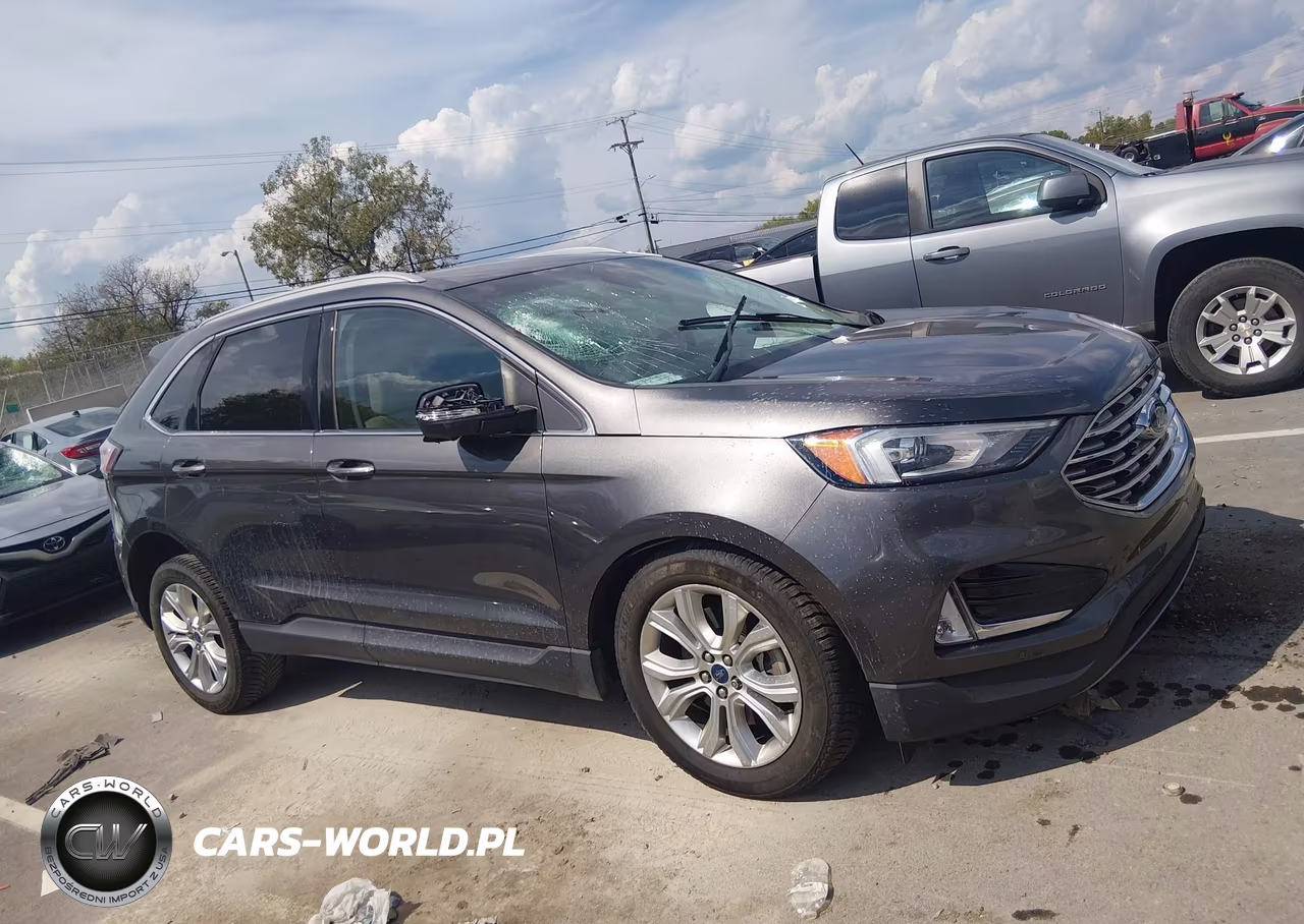 2020 Ford Edge Titanium VIN:2FMPK4K90LBA58409 - 12