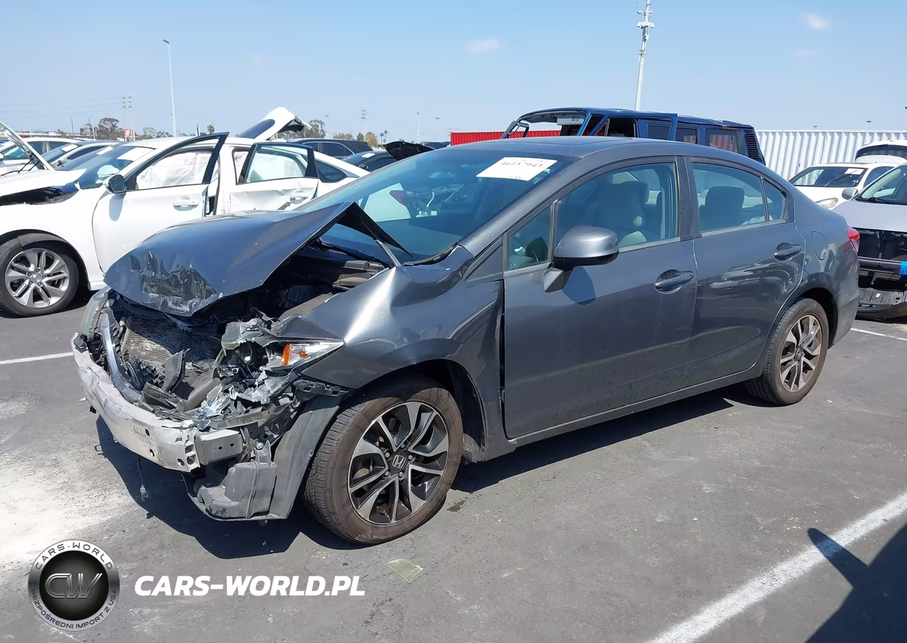 2013 Honda Civic Ex VIN:19XFB2F83DE252447 - 2