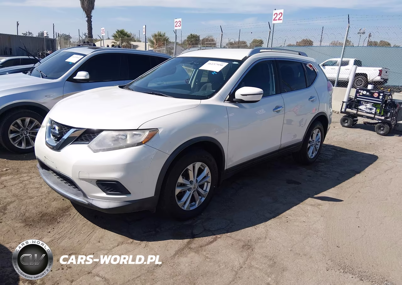 2016 Nissan Rogue Sv VIN:KNMAT2MT2GP602251 - 2