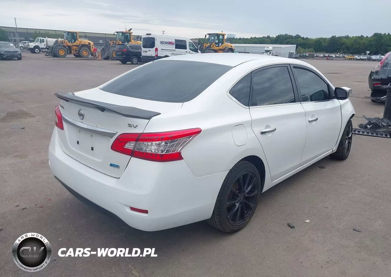 2013 Nissan Sentra Sv VIN:3N1AB7AP2DL764656 - 4