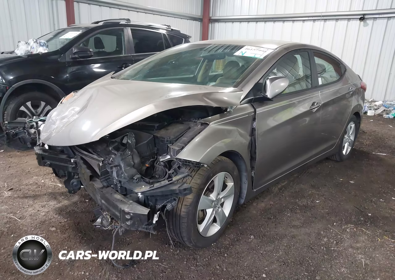 2013 Hyundai Elantra Gls VIN:5NPDH4AE6DH243719 - 2