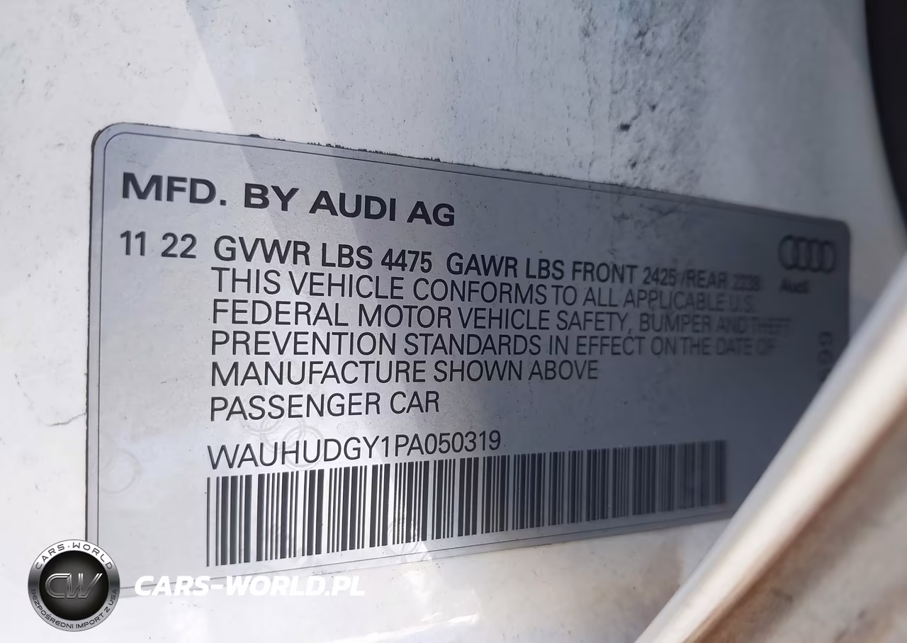 2023 Audi A3 Premium Plus 40 Tfsi Quattro S Tronic VIN:WAUHUDGY1PA050319 - 9