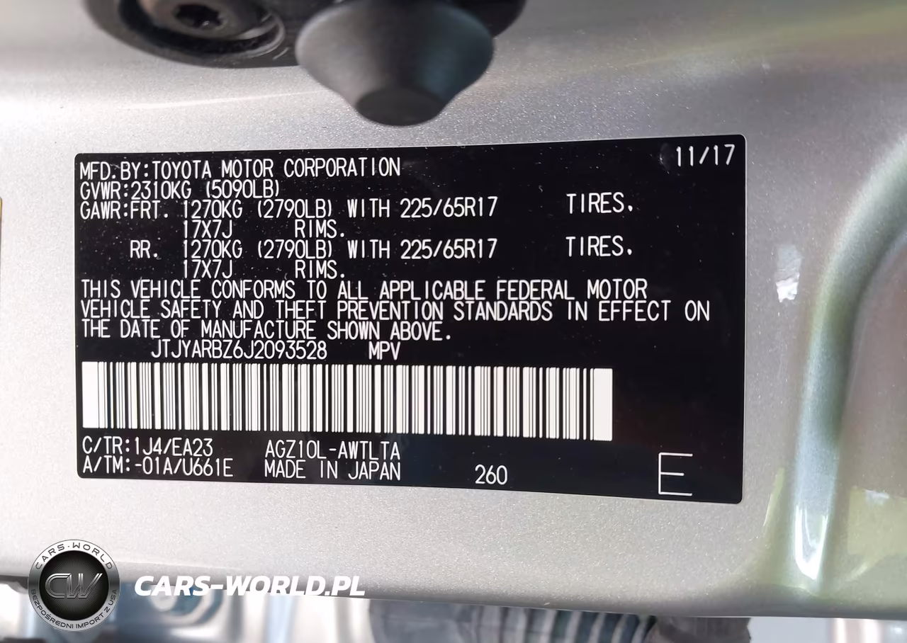 2018 Lexus Nx 300 VIN:JTJYARBZ6J2093528 - 9