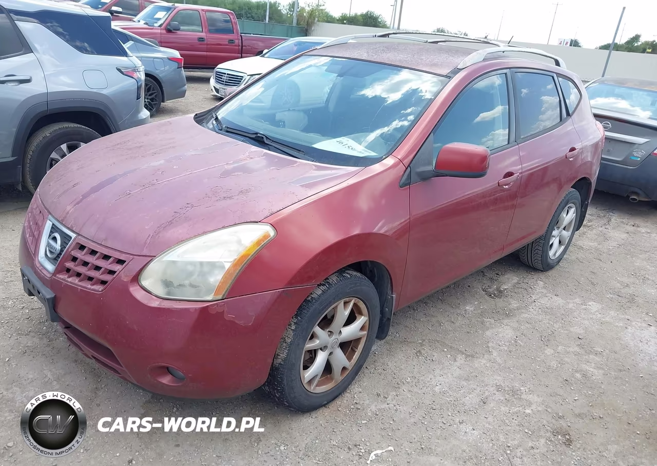 2008 Nissan Rogue Sl VIN:JN8AS58T08W022412 - 2