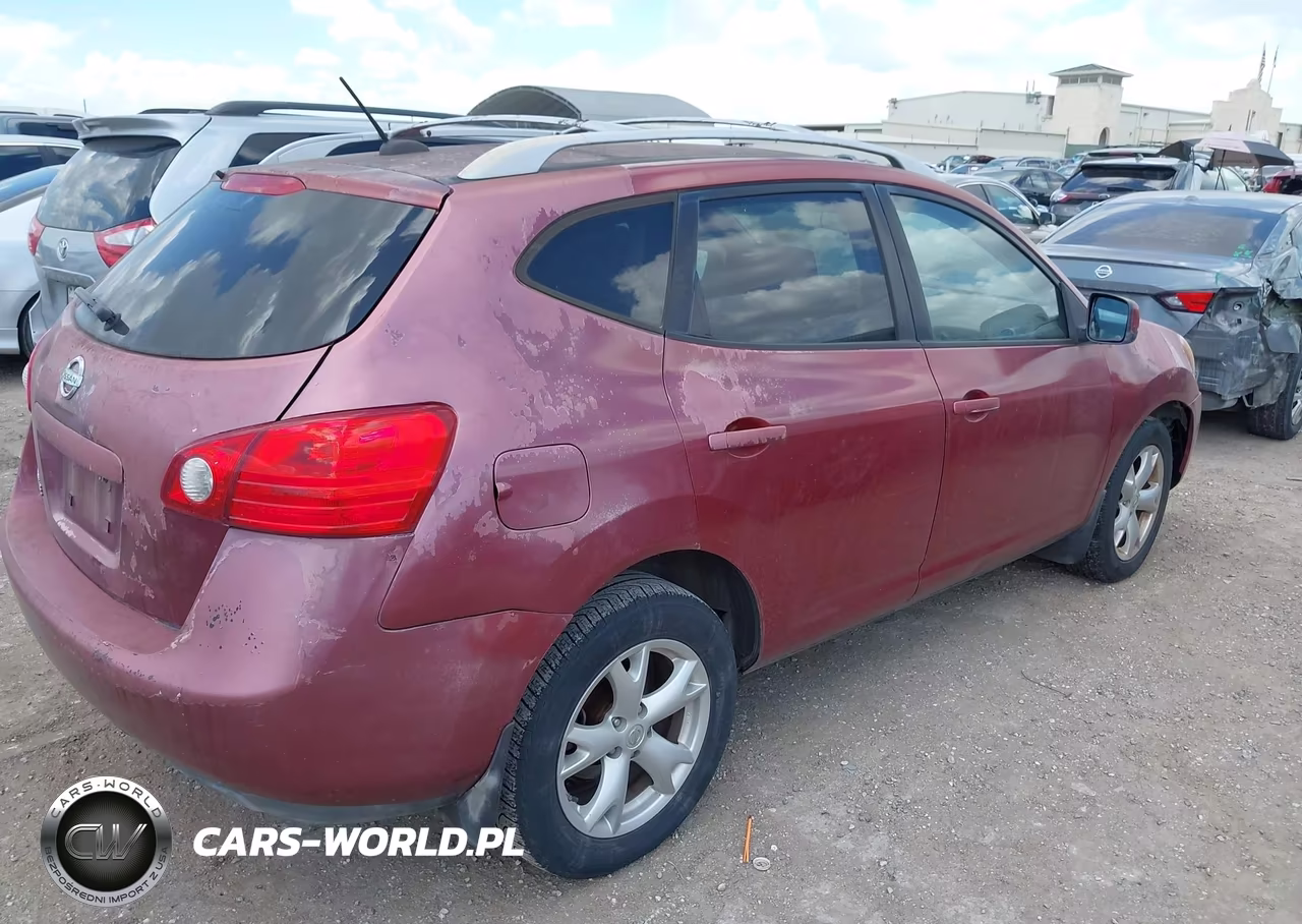 2008 Nissan Rogue Sl VIN:JN8AS58T08W022412 - 4