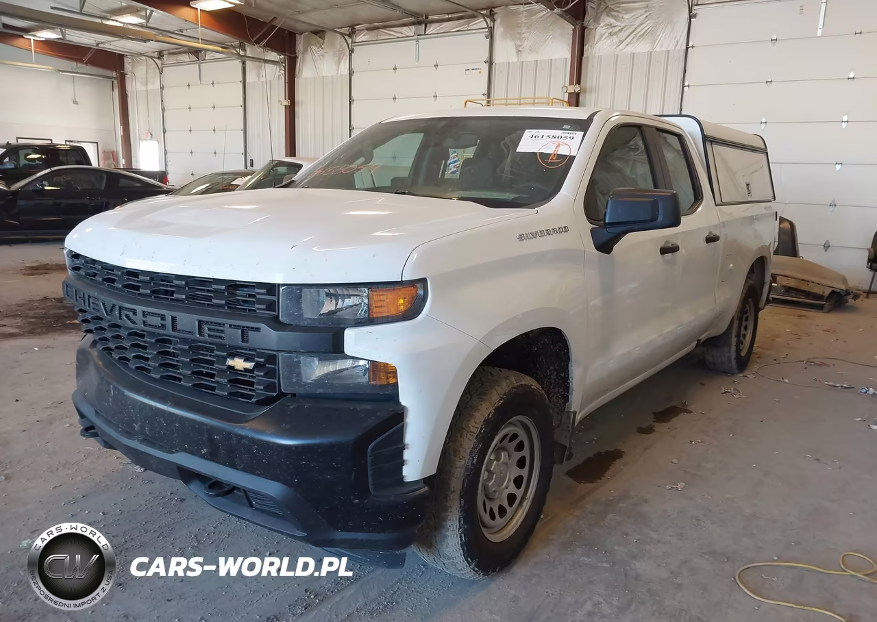 2021 Chevrolet Silverado 1500 Work Truck VIN:1GCRYAEF7MZ314698 - 2