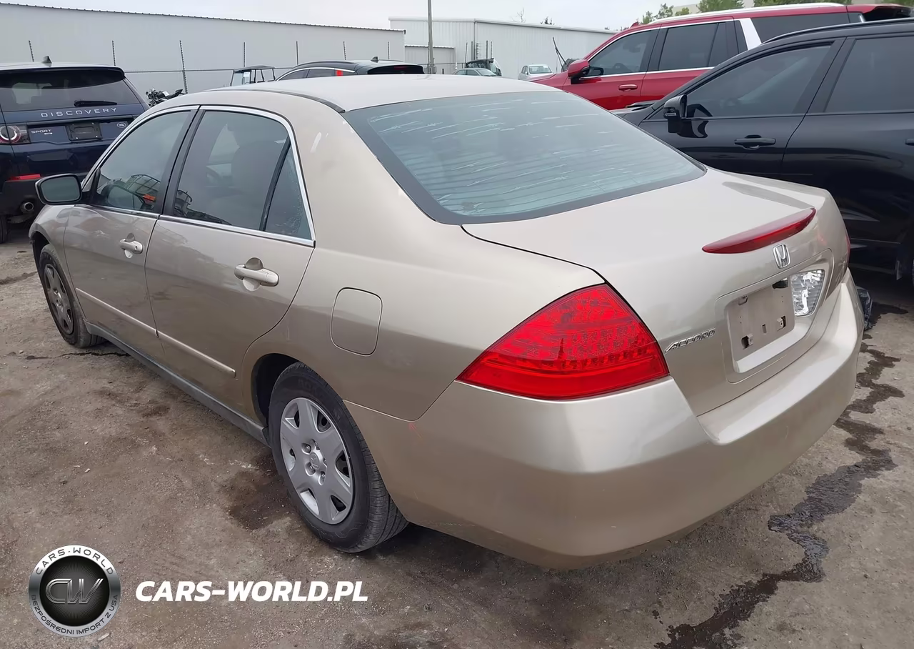 2007 Honda Accord 2.4 Lx VIN:3HGCM56487G700199 - 3