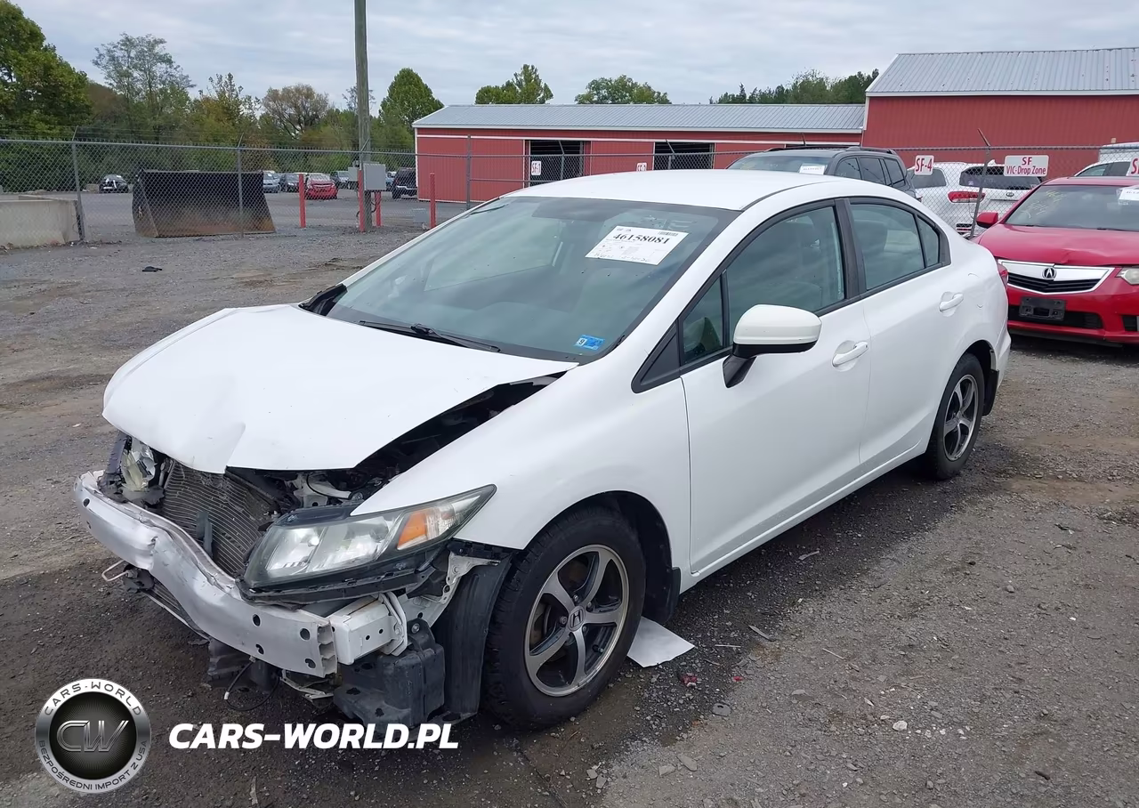 2015 Honda Civic Se VIN:19XFB2F73FE015757 - 2