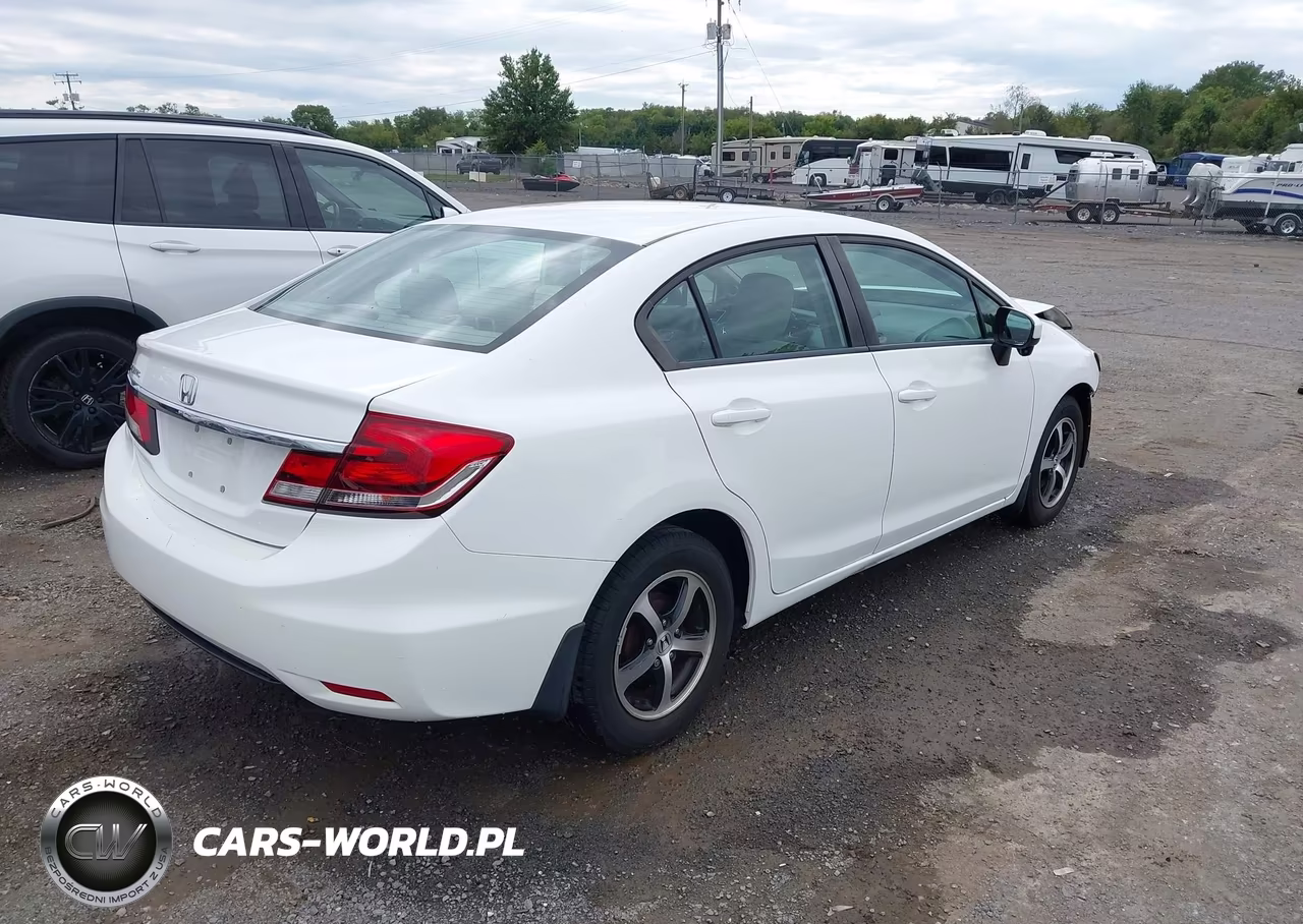 2015 Honda Civic Se VIN:19XFB2F73FE015757 - 4