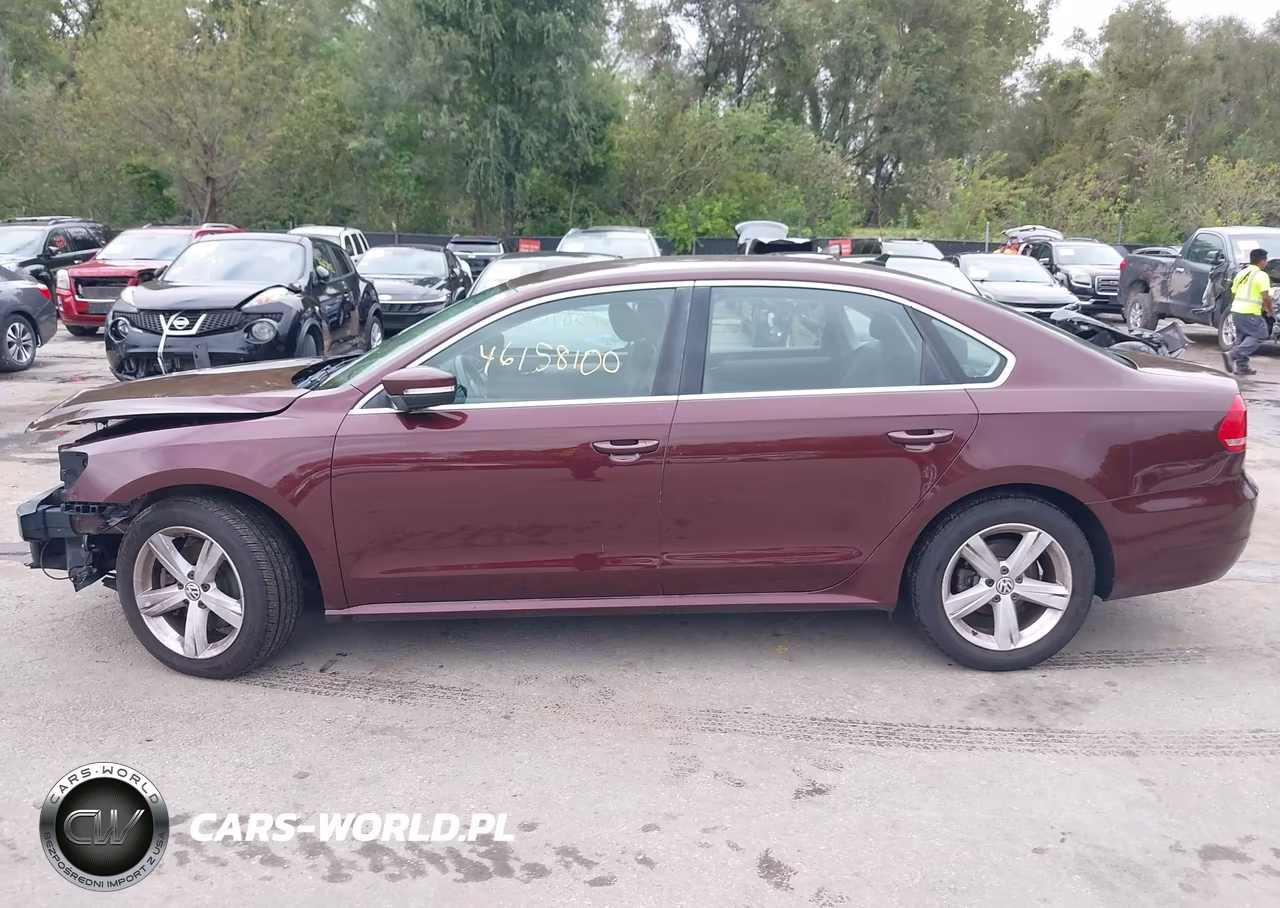 2013 Volkswagen Passat 2.5L Se VIN:1VWBH7A37DC016667 - 15