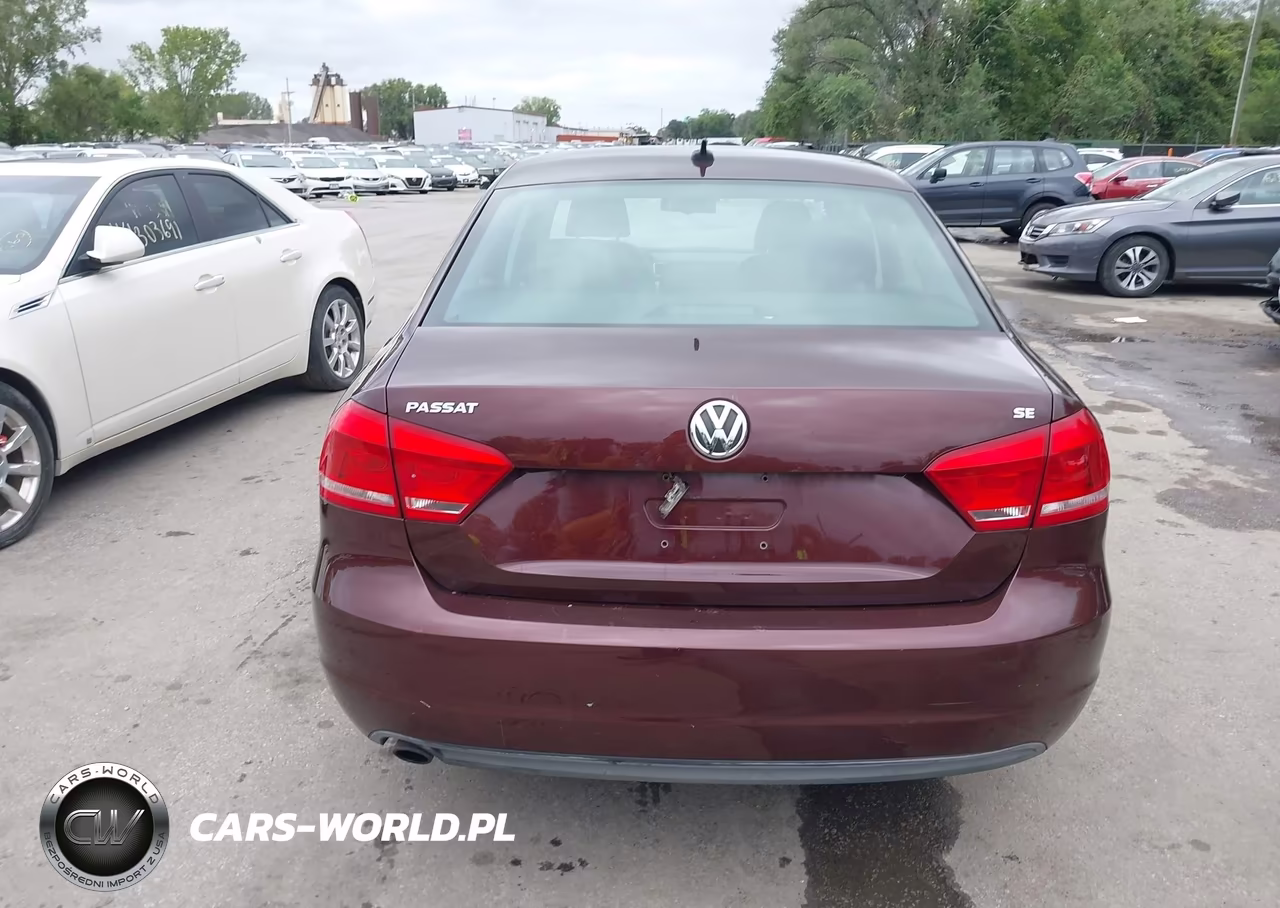 2013 Volkswagen Passat 2.5L Se VIN:1VWBH7A37DC016667 - 17