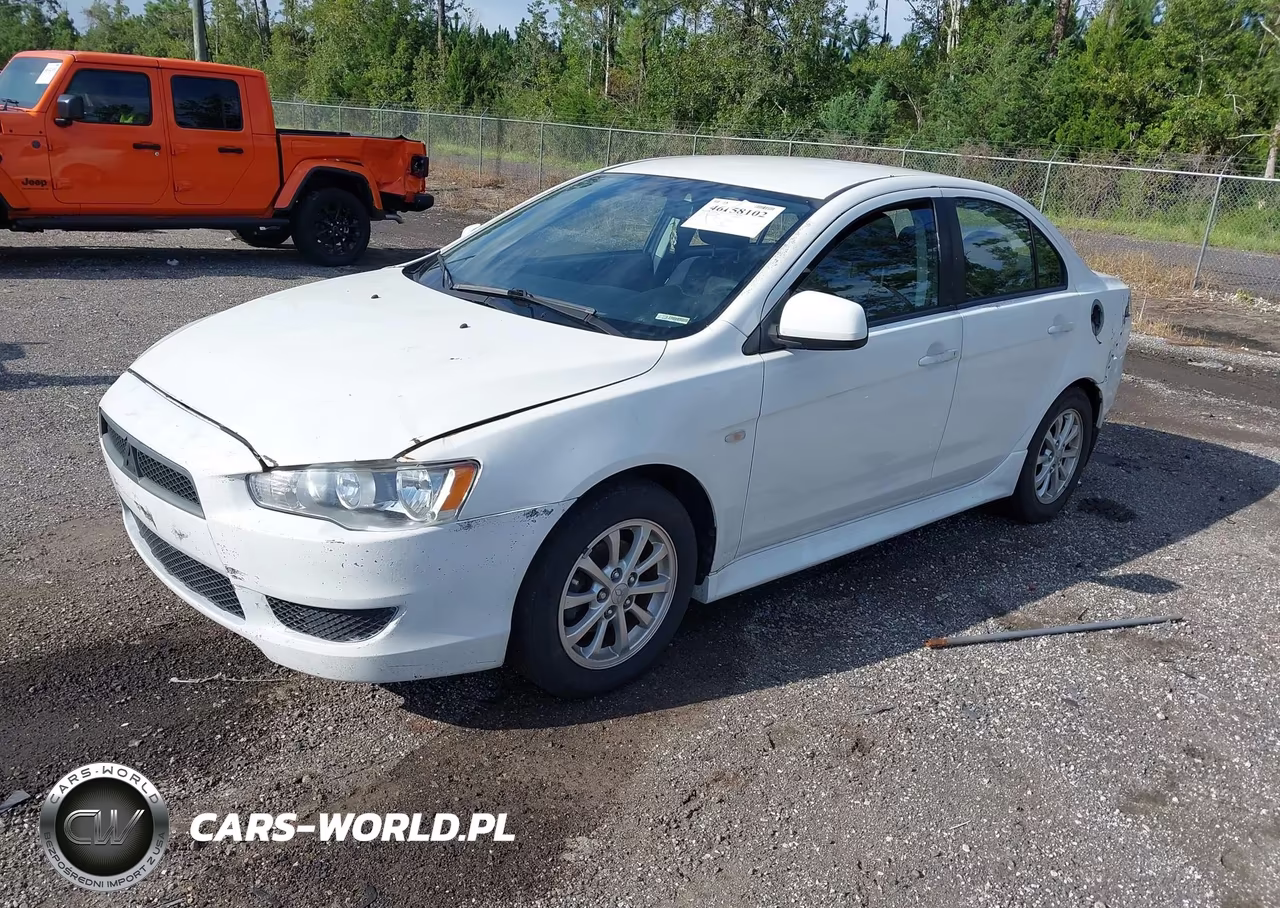 2014 Mitsubishi Lancer Es VIN:JA32U2FU0EU001599 - 2