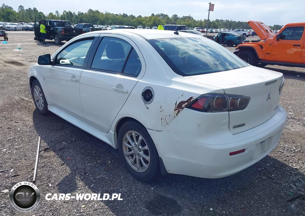 2014 Mitsubishi Lancer Es VIN:JA32U2FU0EU001599 - 3