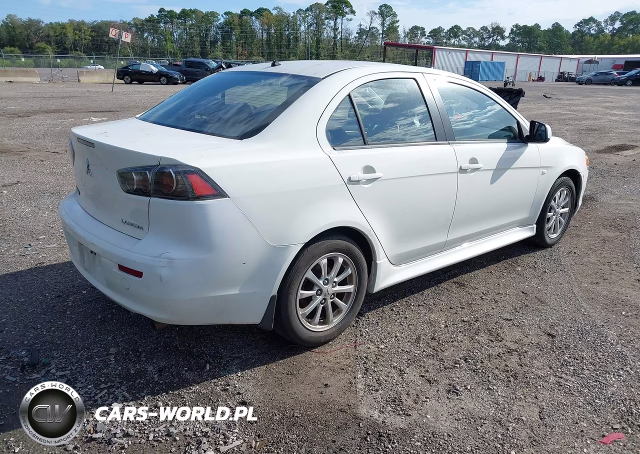 2014 Mitsubishi Lancer Es VIN:JA32U2FU0EU001599 - 4