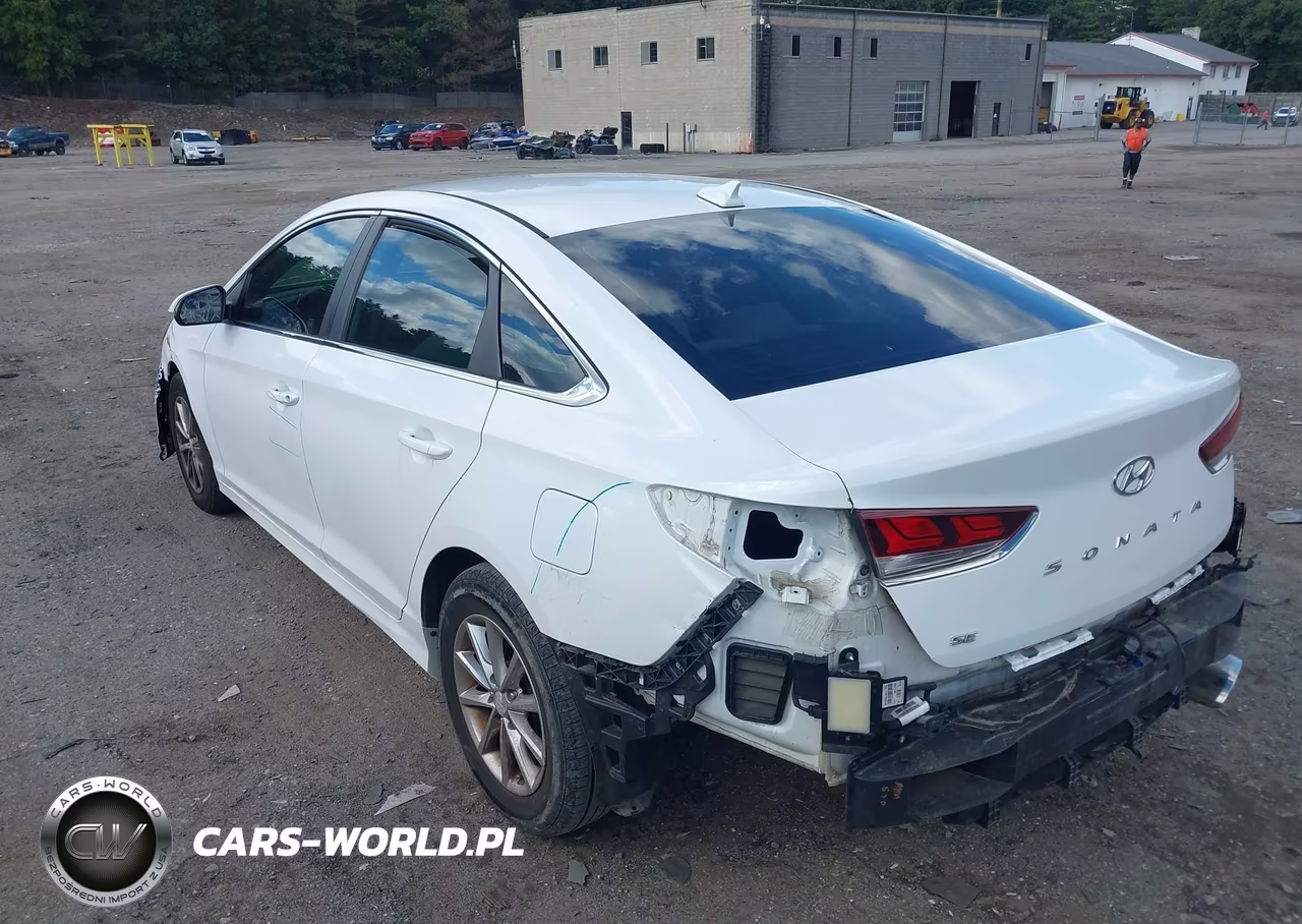 2018 Hyundai Sonata Se VIN:5NPE24AF9JH602586 - 3