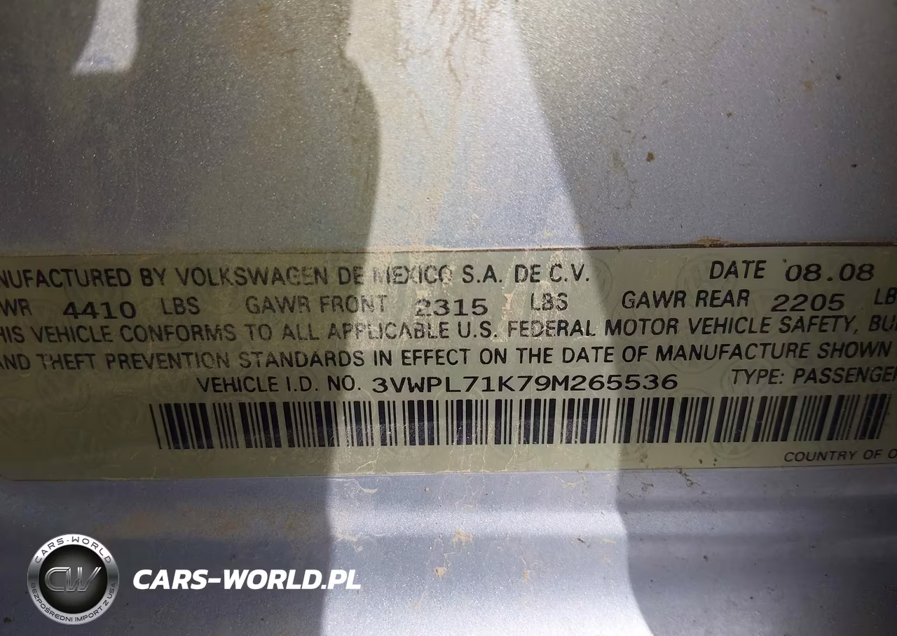 2009 Volkswagen Jetta 2.0L Tdi VIN:3VWPL71K79M265536 - 9