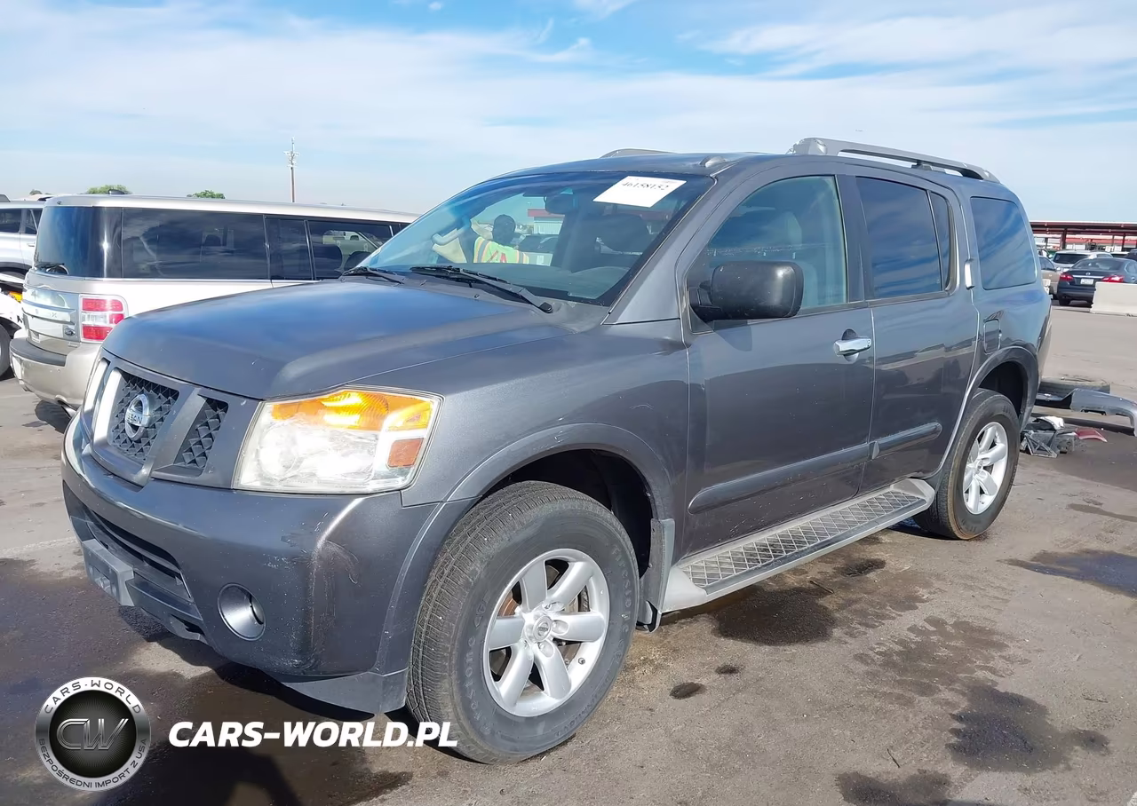 2015 Nissan Armada Platinum-Sl-Sv VIN:5N1AA0NC4FN612293 - 2