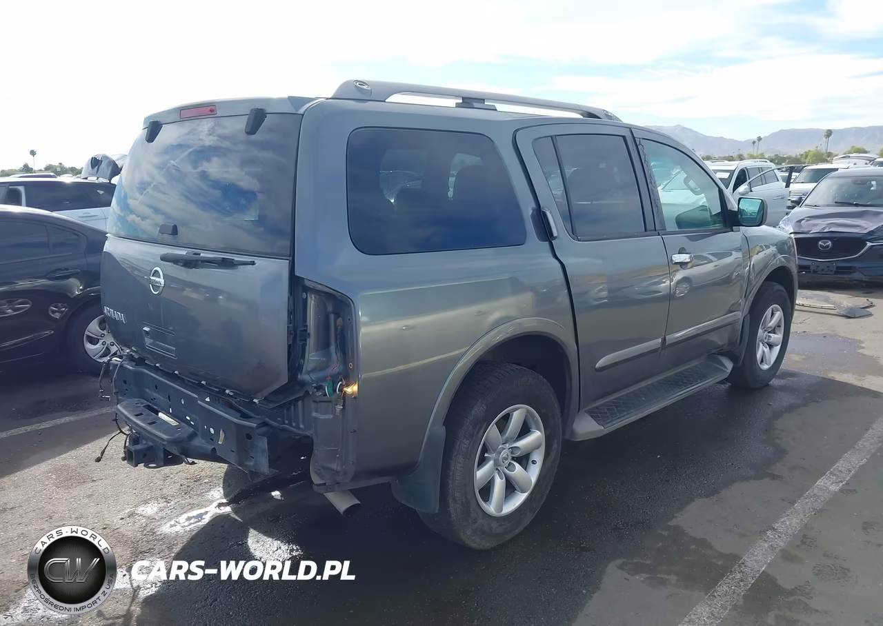 2015 Nissan Armada Platinum-Sl-Sv VIN:5N1AA0NC4FN612293 - 4