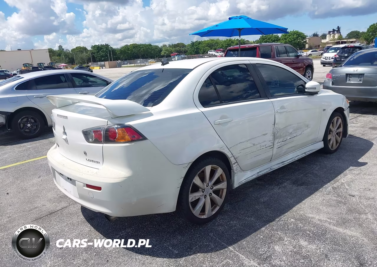 2015 Mitsubishi Lancer Gt VIN:JA32U8FW5FU019456 - 4