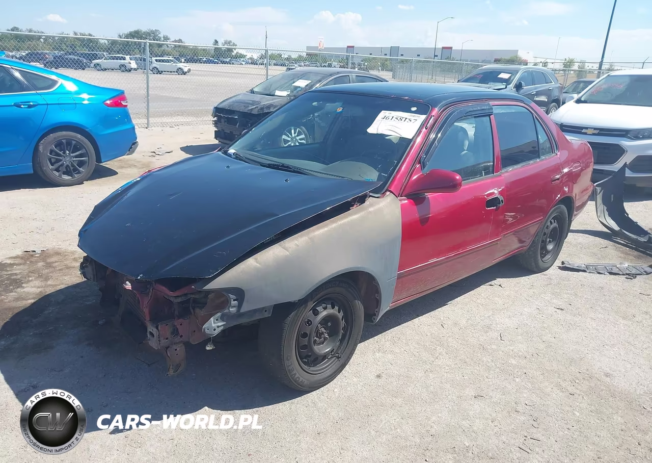 2000 Toyota Corolla Ce VIN:2T1BR12E5YC332658 - 2