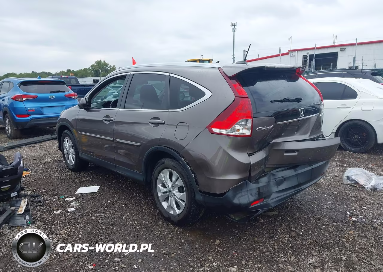 2013 Honda Cr-V Ex-L VIN:5J6RM4H77DL011726 - 3