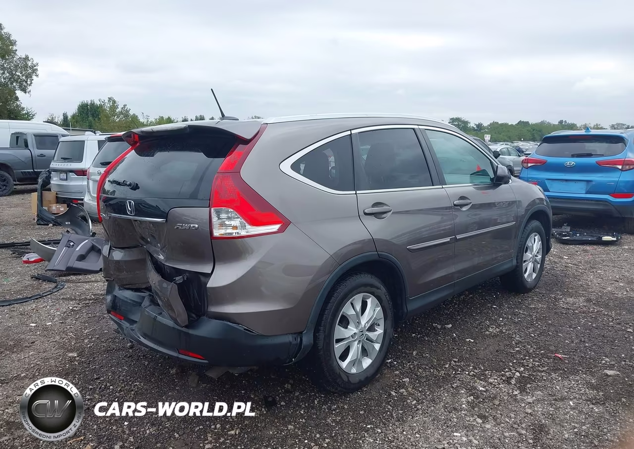 2013 Honda Cr-V Ex-L VIN:5J6RM4H77DL011726 - 4