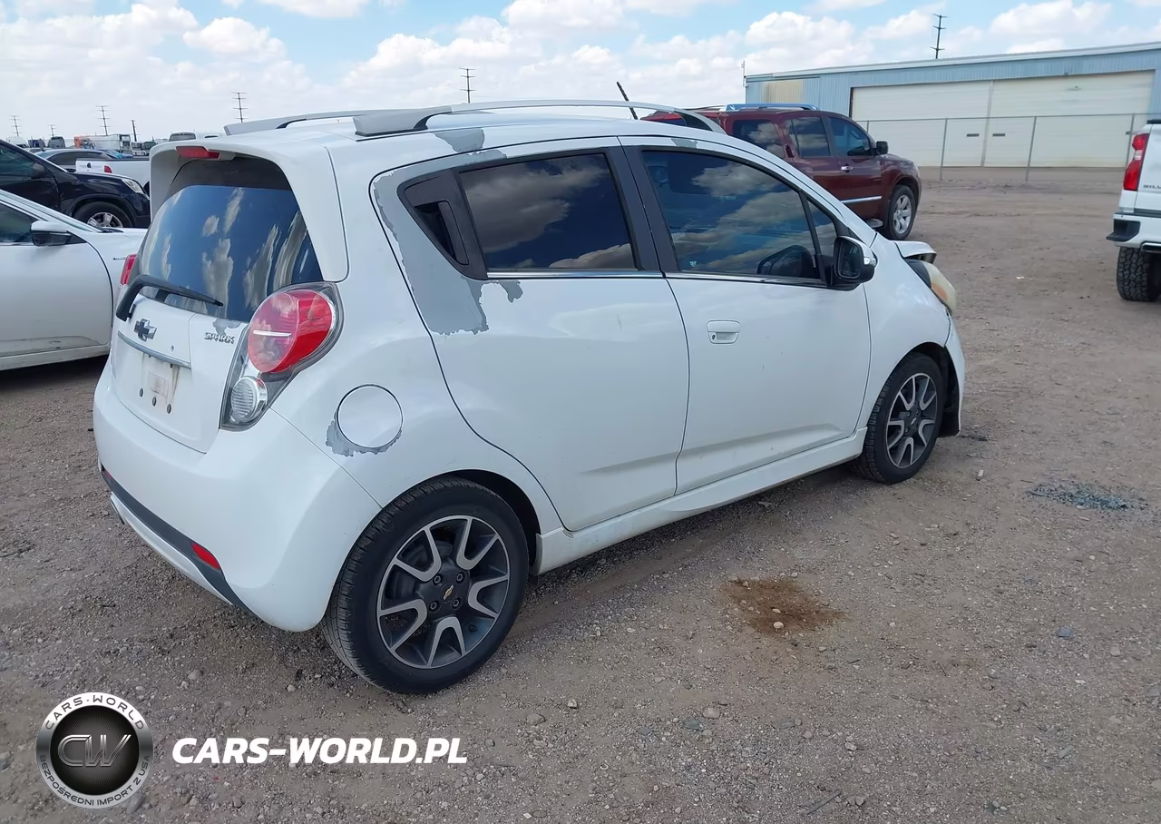 2014 Chevrolet Spark 2Lt Auto VIN:KL8CF6S95EC436027 - 4