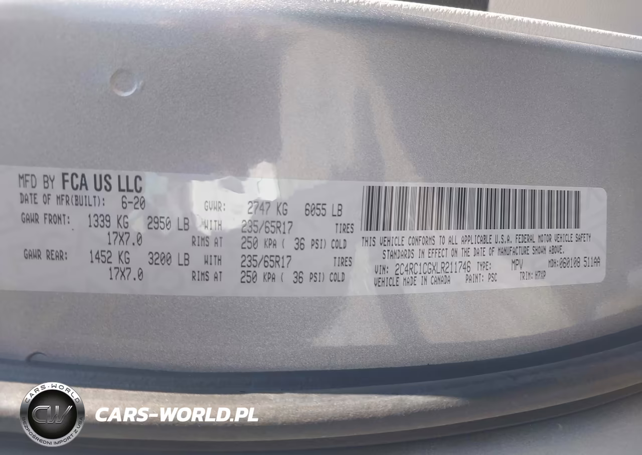 2020 Chrysler Voyager Lx VIN:2C4RC1CGXLR211746 - 9