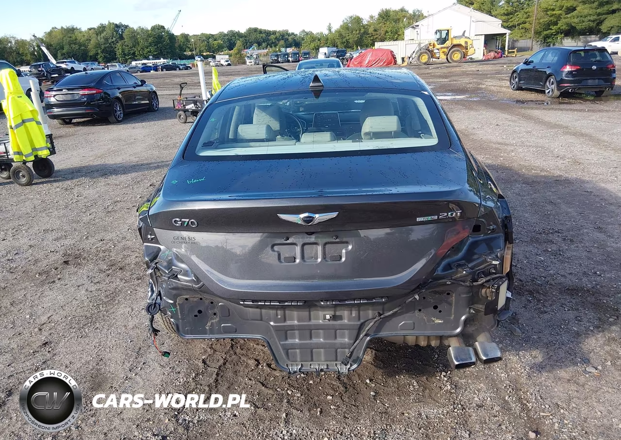 2021 Genesis G70 2.0T Awd VIN:KMTG64LA3MU075932 - 17