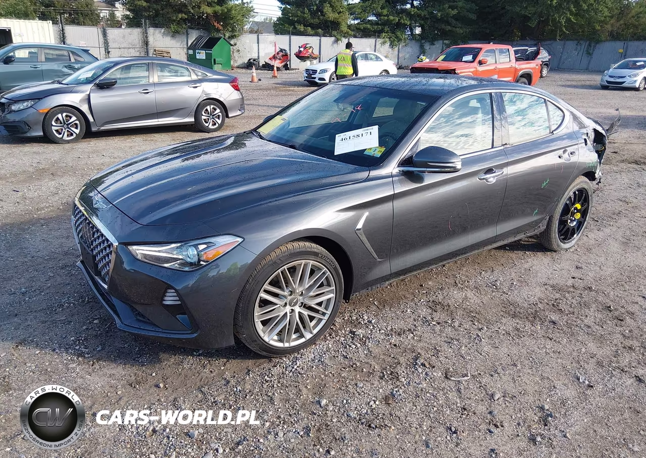 2021 Genesis G70 2.0T Awd VIN:KMTG64LA3MU075932 - 2