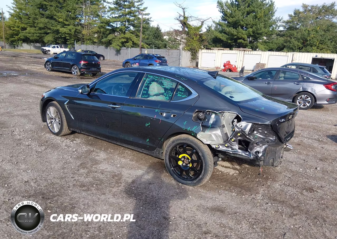 2021 Genesis G70 2.0T Awd VIN:KMTG64LA3MU075932 - 3
