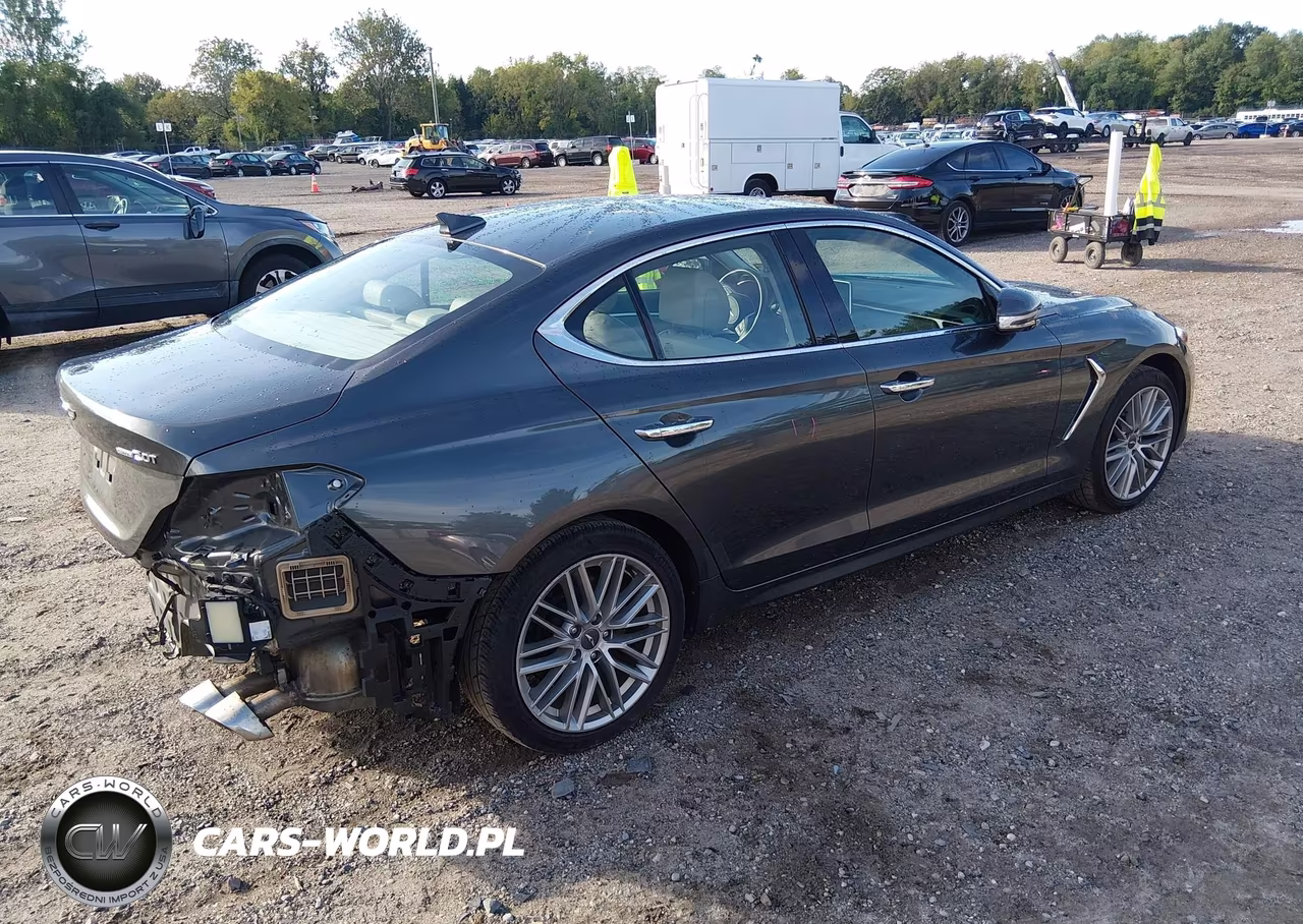 2021 Genesis G70 2.0T Awd VIN:KMTG64LA3MU075932 - 4