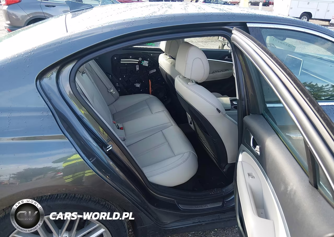 2021 Genesis G70 2.0T Awd VIN:KMTG64LA3MU075932 - 8