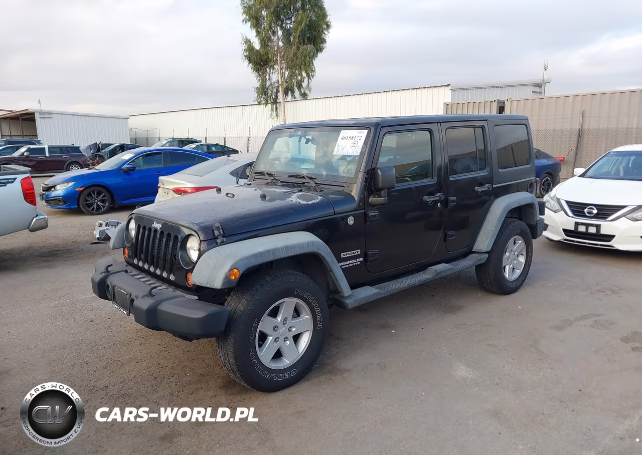 2012 Jeep Wrangler Unlimited Sport VIN:1C4BJWDG6CL121506 - 2