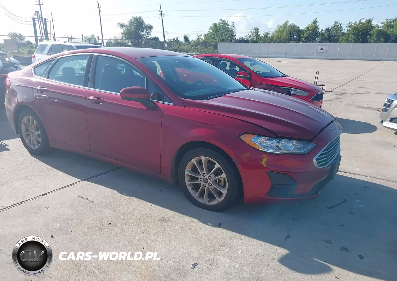 2019 Ford Fusion Se VIN:3FA6P0HD8KR275170 - 1