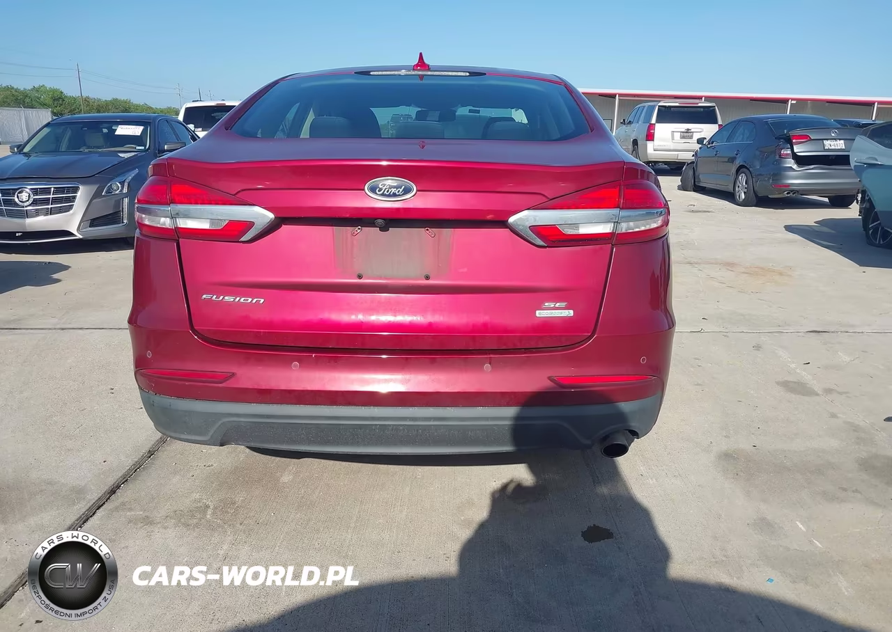 2019 Ford Fusion Se VIN:3FA6P0HD8KR275170 - 16