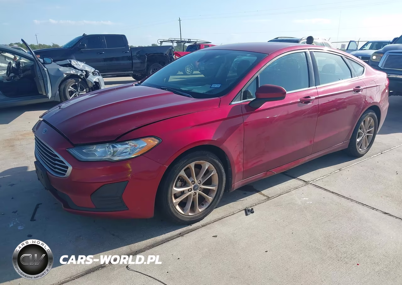 2019 Ford Fusion Se VIN:3FA6P0HD8KR275170 - 2