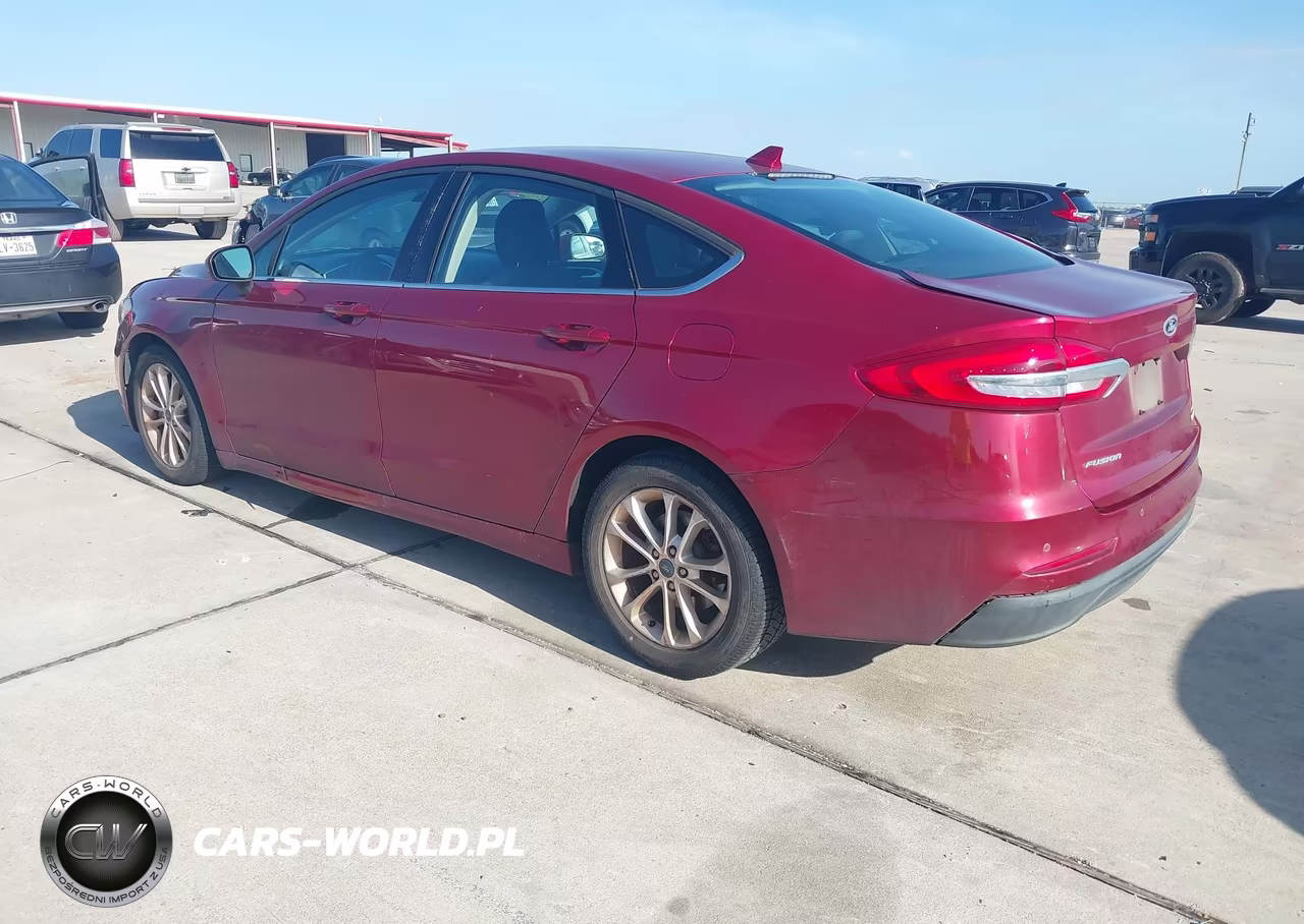 2019 Ford Fusion Se VIN:3FA6P0HD8KR275170 - 3