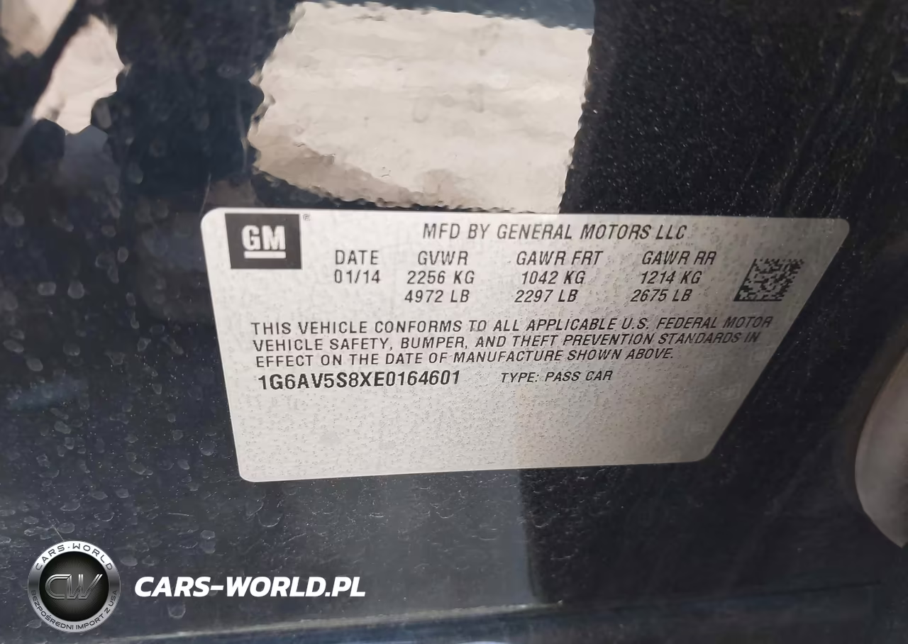 2014 Cadillac Cts Vsport Premium VIN:1G6AV5S8XE0164601 - 9