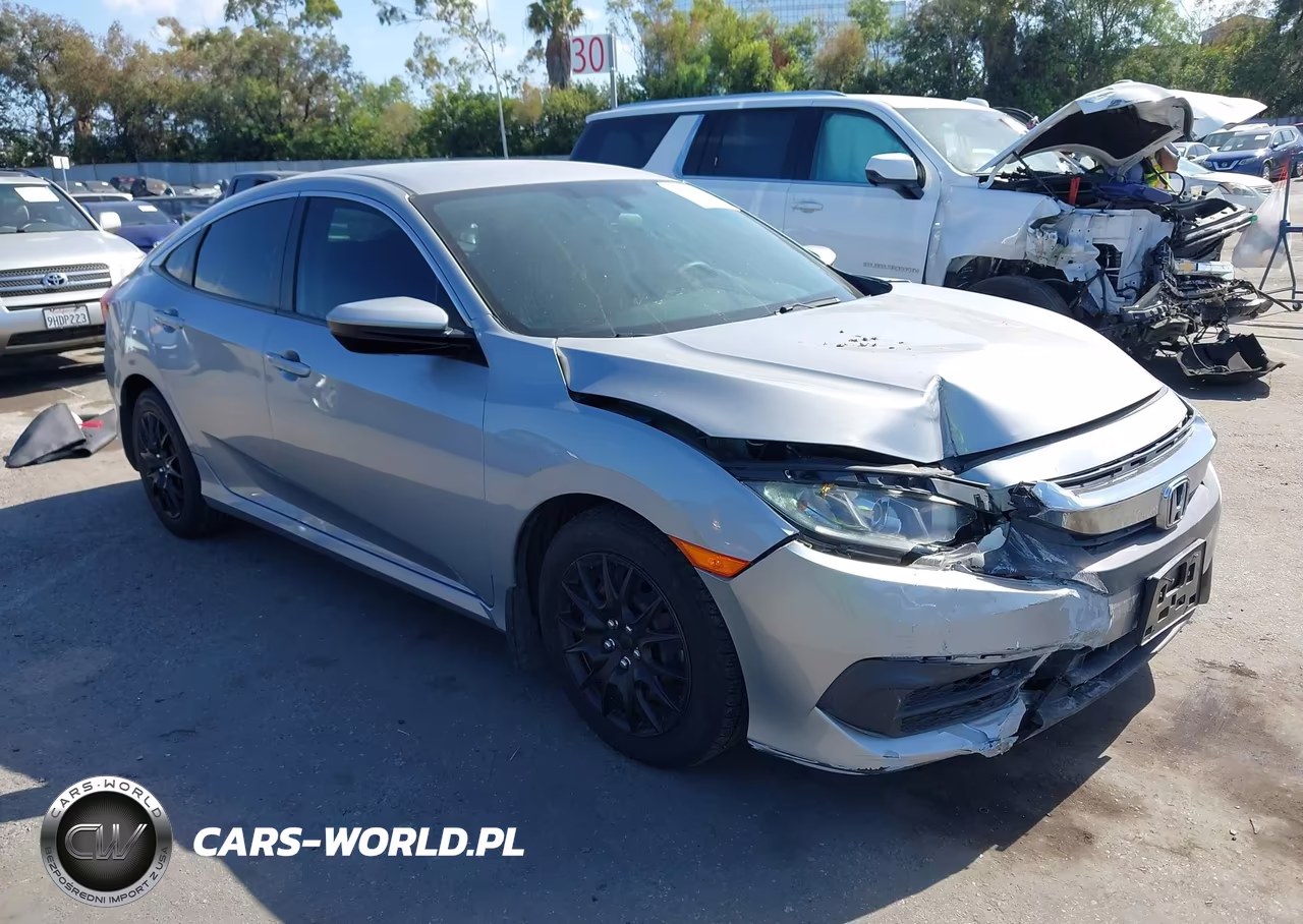 2017 Honda Civic Lx VIN:2HGFC2F54HH517102 - 1