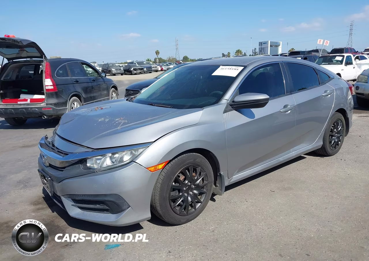 2017 Honda Civic Lx VIN:2HGFC2F54HH517102 - 2