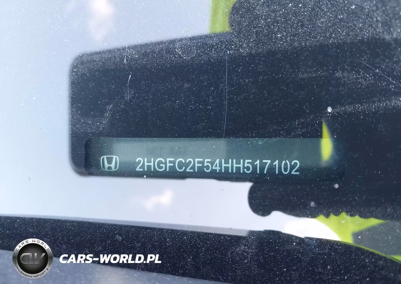 2017 Honda Civic Lx VIN:2HGFC2F54HH517102 - 9