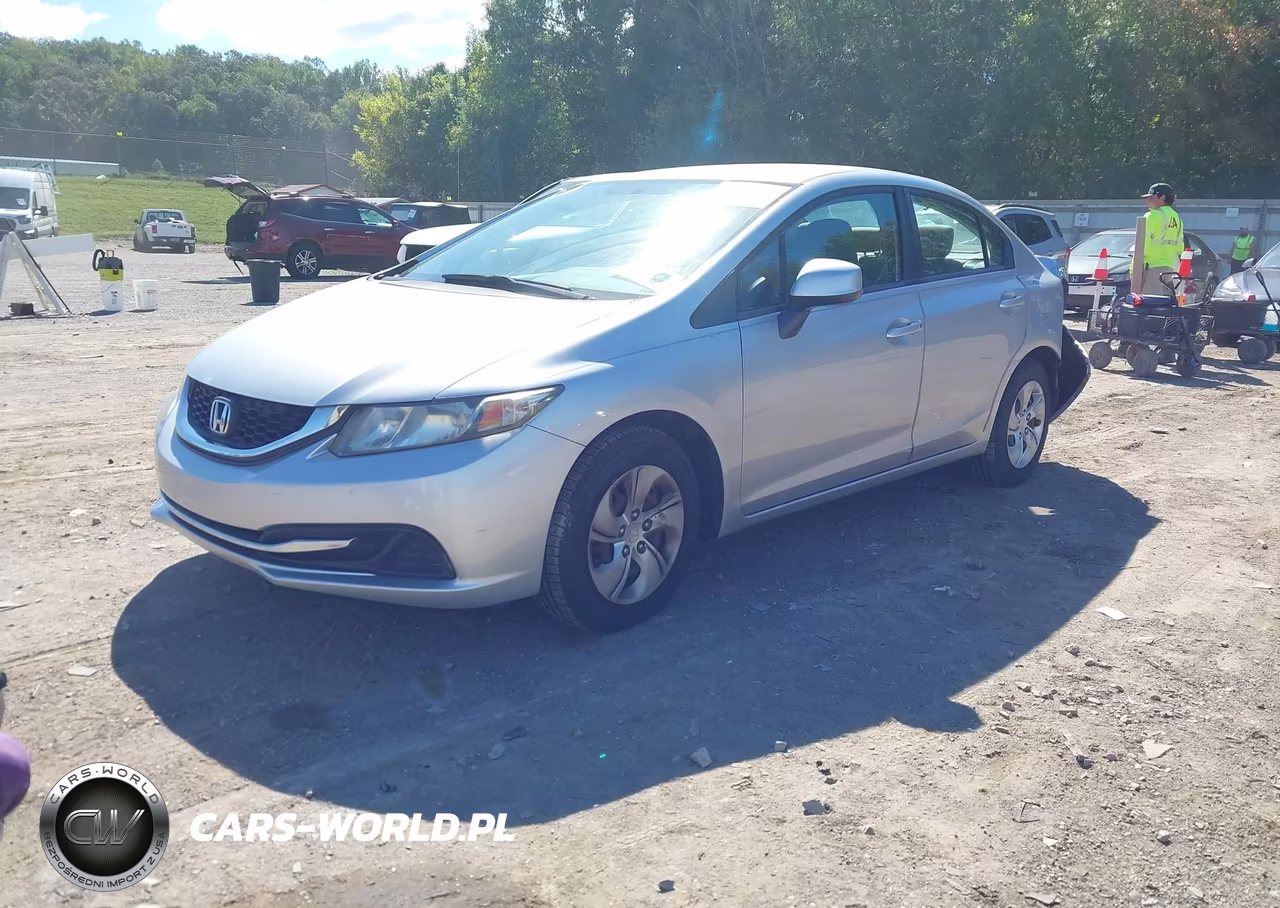 2013 Honda Civic Lx VIN:19XFB2F57DE026059 - 2