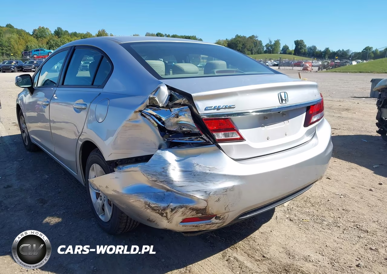 2013 Honda Civic Lx VIN:19XFB2F57DE026059 - 6