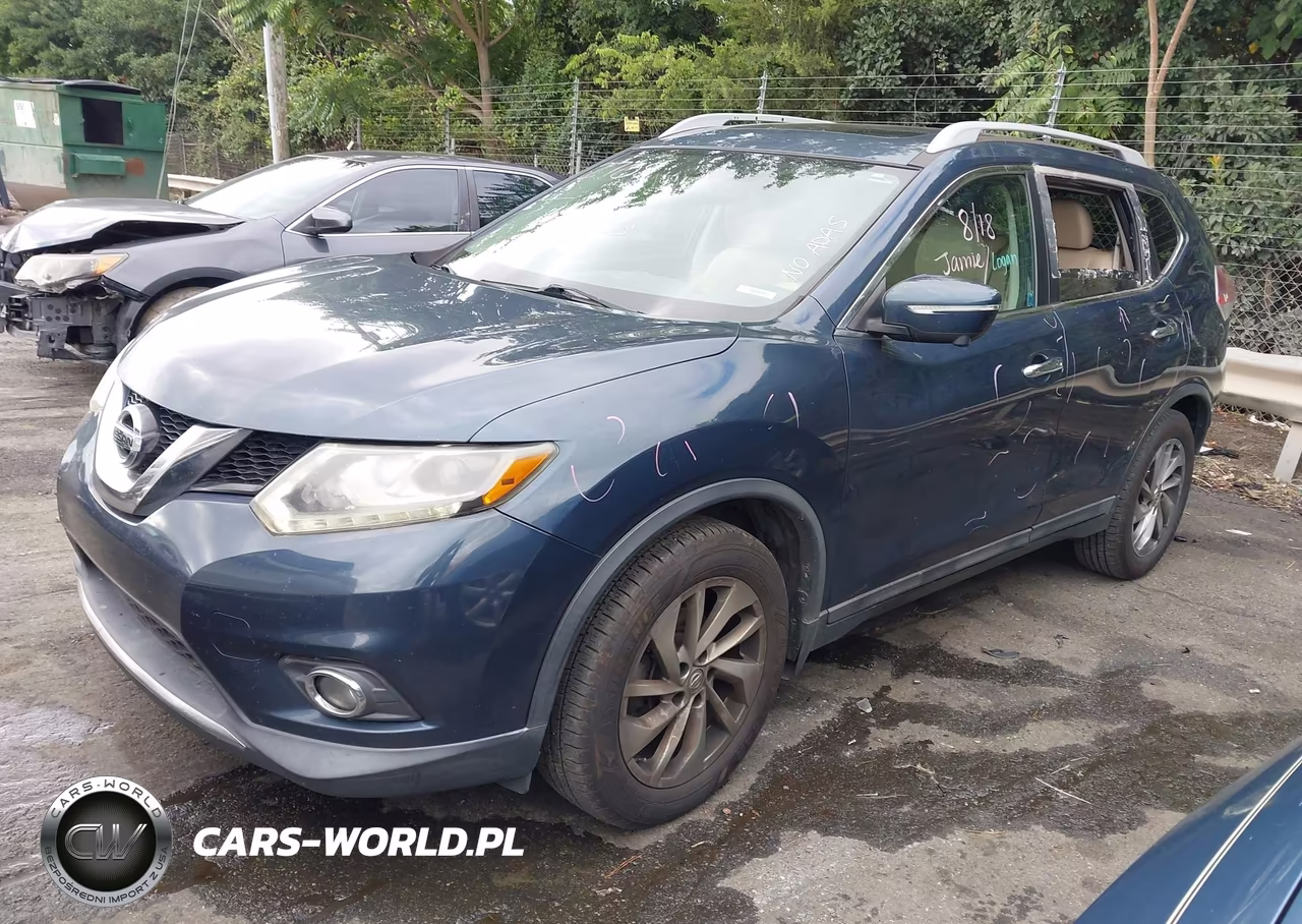 2015 Nissan Rogue Sl VIN:5N1AT2MTXFC847428 - 2