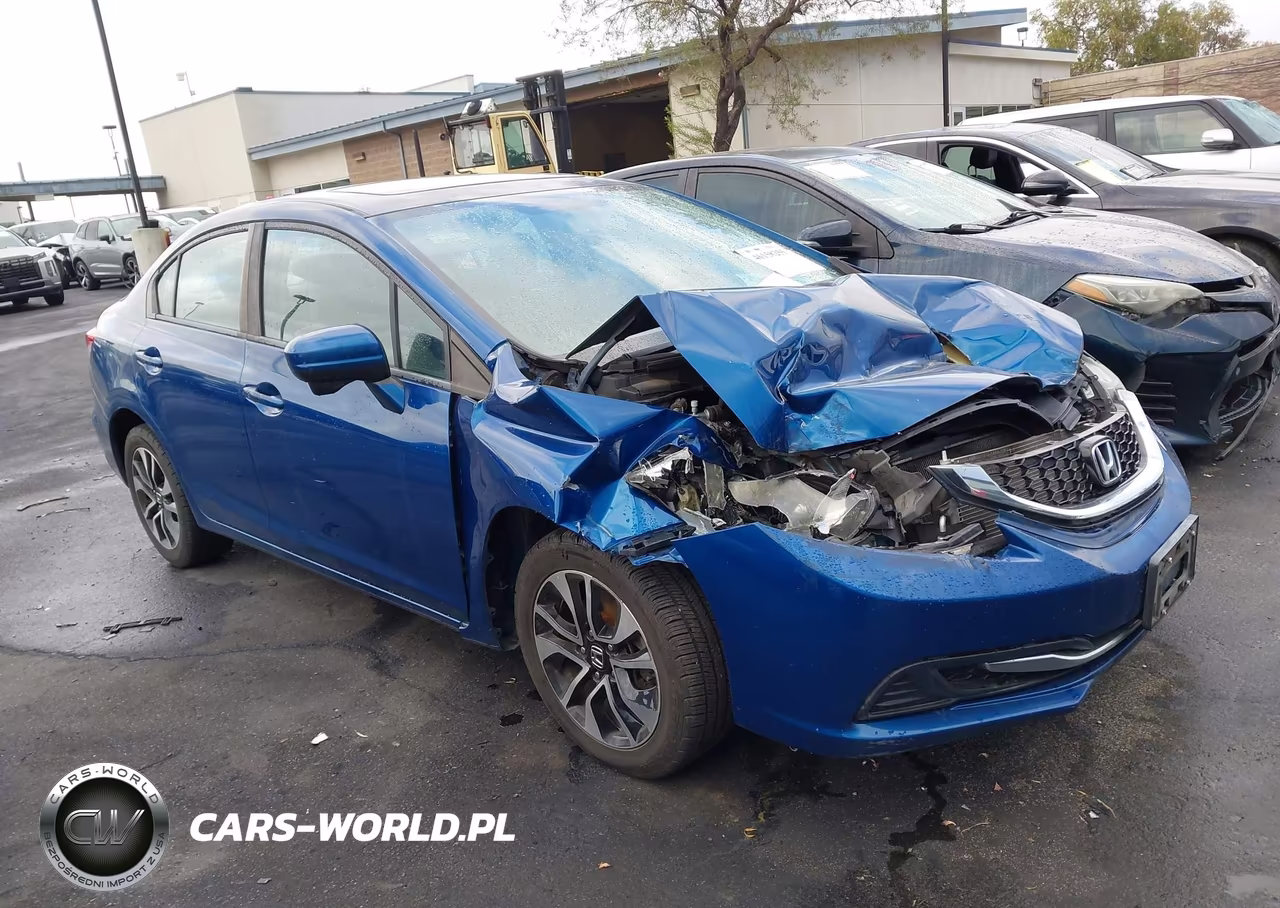 2015 Honda Civic Ex VIN:2HGFB2F87FH558673 - 13